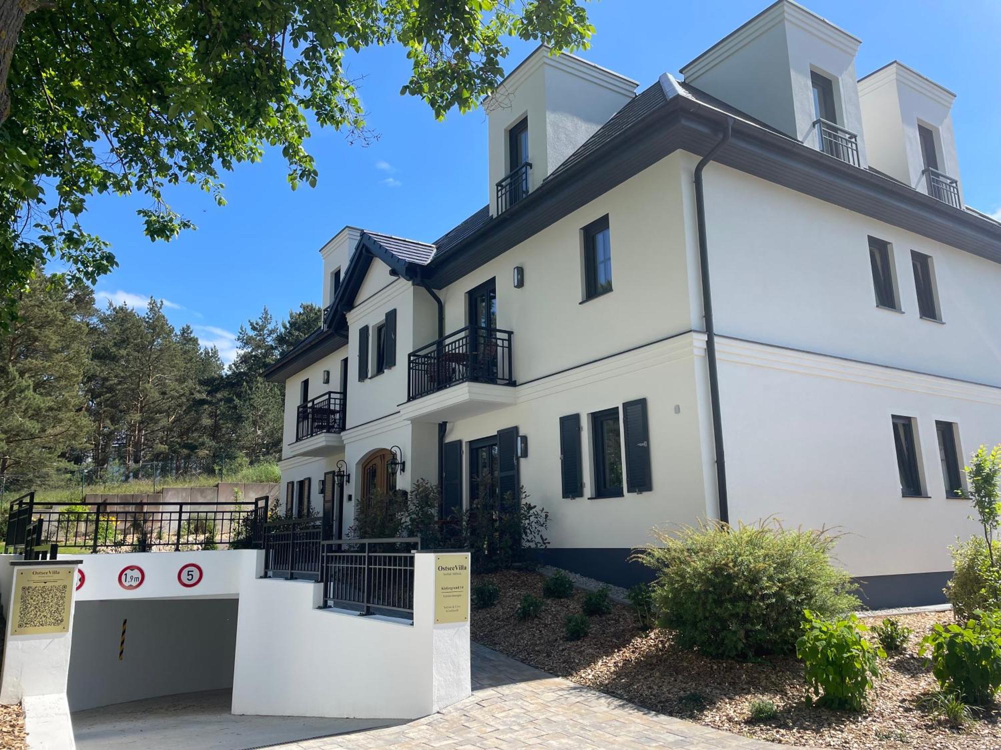 Ostseevilla Seebad Ahlbeck Ferienwohnungen Heringsdorf  Esterno foto